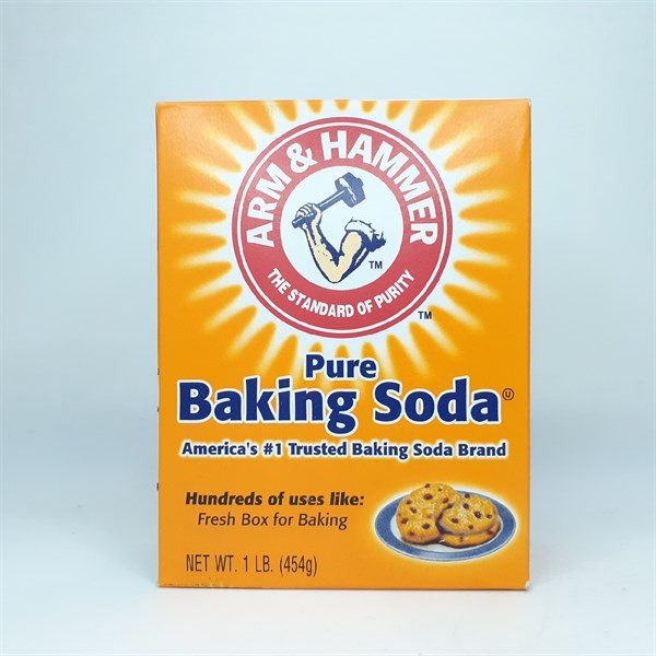 Date 07/2023 Bột Baking Soda hiệu Arm & Hammer – hộp 454g