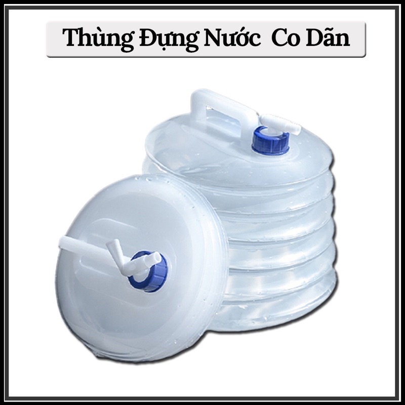 Bình Đựng Nước Giã Ngoại, Co Dãn Gấp gọn Tiện Dụng