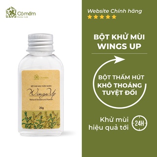 Bột Khử Mùi Wings Up Khử Mùi Hôi Chân Hôi Nách Giảm Tiết Mồ Hôi Hôi Cỏ Mềm 25g