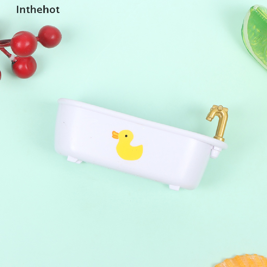 Bồn Tắm mini Dễ Thương Trang Trí Nhà Búp Bê