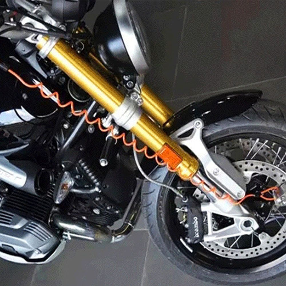 Khóa dây cáp mini bằng kim loại chống trộm cho xe đạp/mũ bảo hiểm