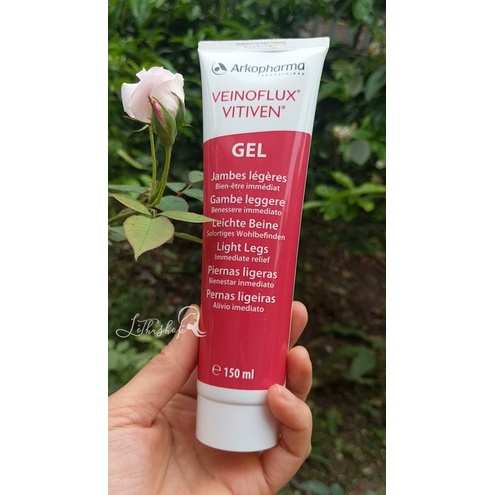 [Nội địa Pháp] Gel ngăn ngừa suy giãn tĩnh mạch V.einoflux 150ml