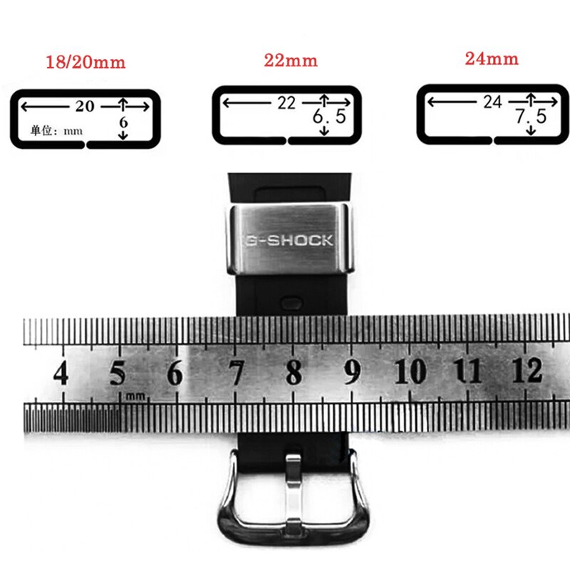 Vòng Khóa Đồng Hồ Bằng Thép Cho Casio GSHOCK DW5600/6900 GA110/400/700 GW9300 GG1000