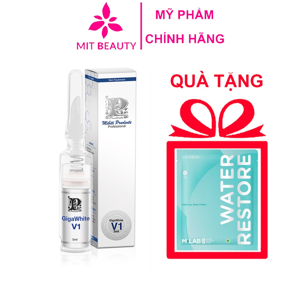 Kem làm hồng vùng kín Nuwhite v1 Mibiti Prudente 5ml Mit Beauty cải thiện da nâng tông hồng tự nhiên