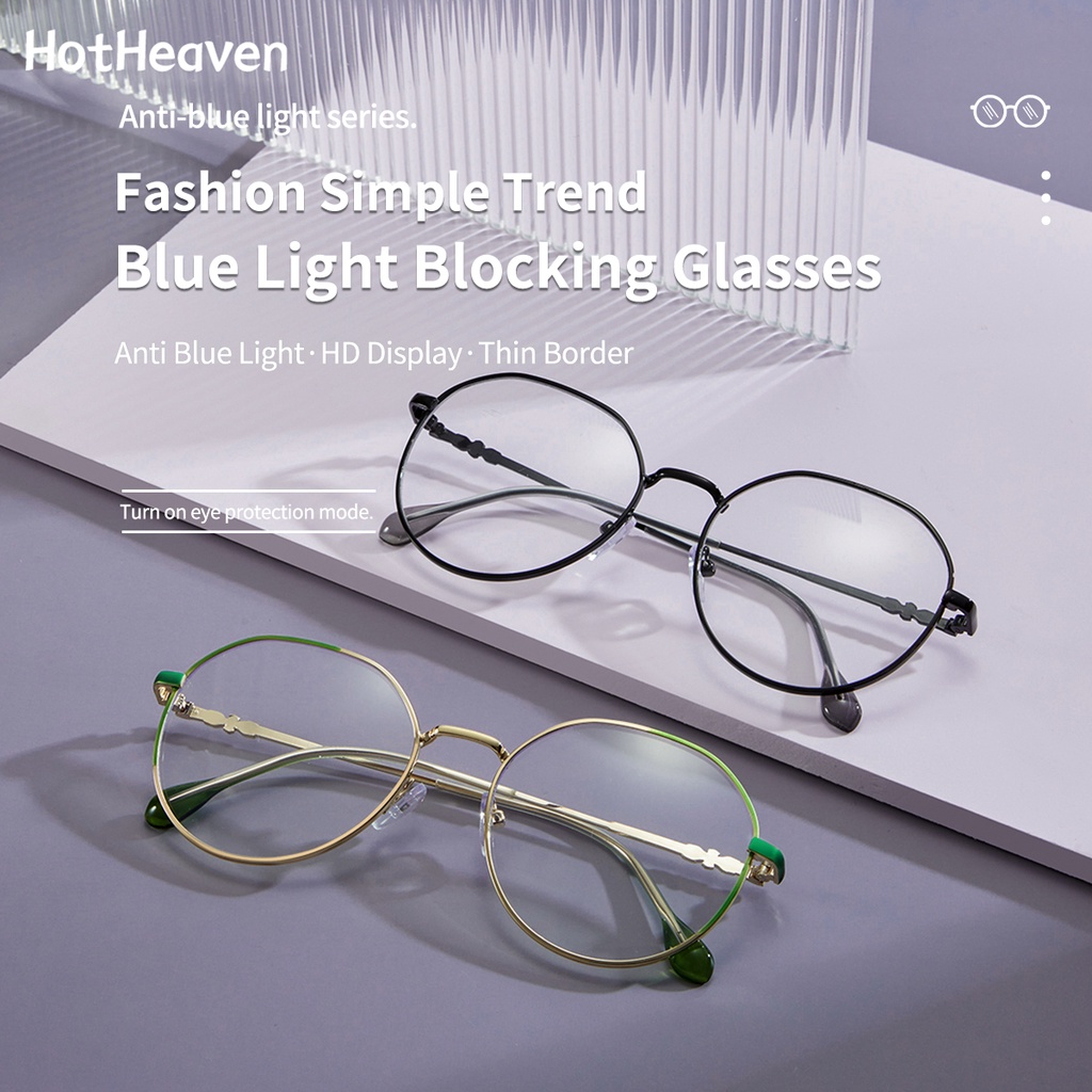 Mắt Kính Chống Ánh Sáng Xanh 4 Màu Sắc Thời Trang Cho Nam Nữ