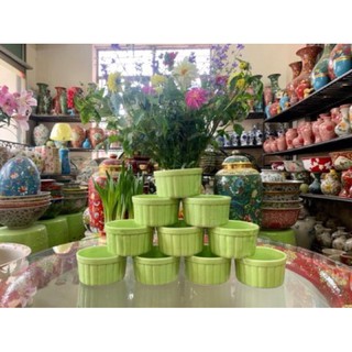 Cốc caramen ( combo 10c ) - gốm sứ bát tràng