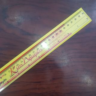 Thước nhựa cứng Kim Nguyên 30cm (Cây)