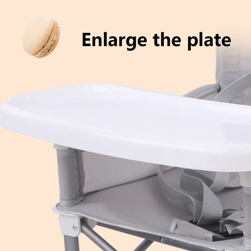 Ghế Ngồi Ăn Có Khay Và Dây Đeo Tiện Dụng Cho Bé