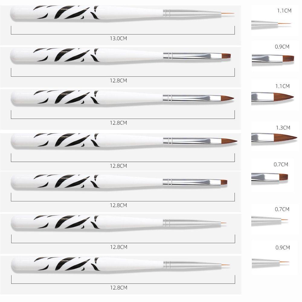 ❦Tôi❦ Set 9 Cọ Vẽ Trang Trí Móng Tay Nghệ Thuật Thời Trang Dành Cho Nữ