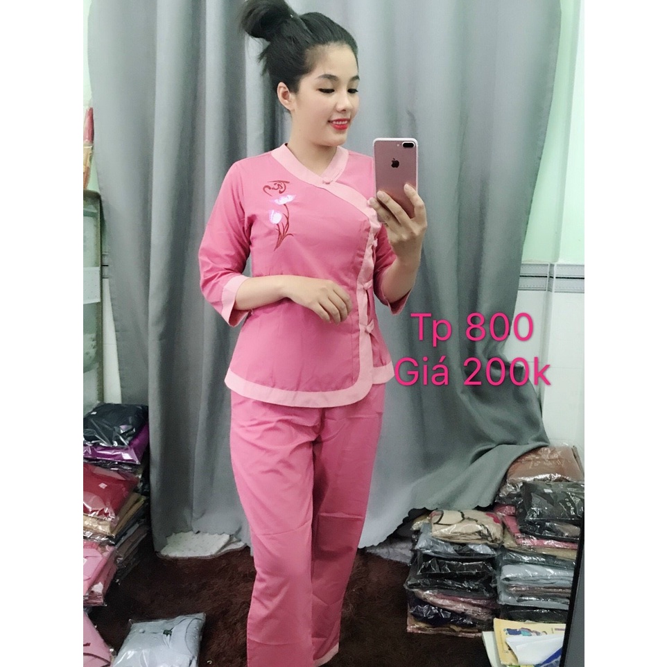 Bộ tim phối đi chùa chất liệu vải KT NHẬT MÁT THẤM MỒ HÔI
