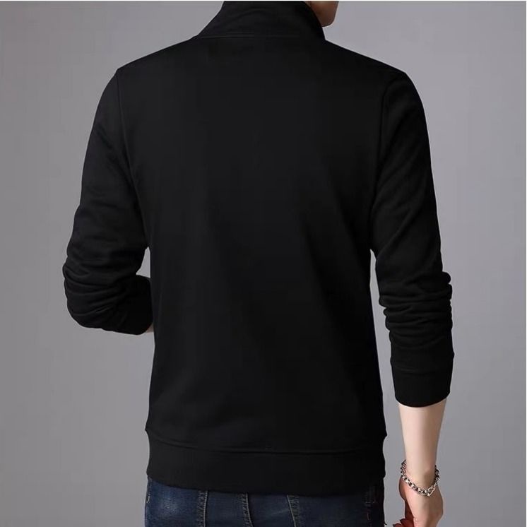 Áo khoác khóa kéo giữ ấm thời trang nam