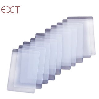 Set 10 bao nhựa mềm trong suốt bảo vệ thẻ ID tiện lợi
