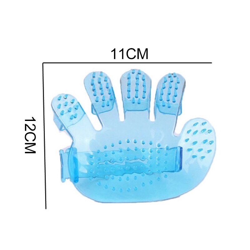 [Mã PET50K giảm Giảm 10% - Tối đa 50K đơn từ 250K] Găng tay tắm cho chó mèo bằng silicon siêu dẻo, mềm mại