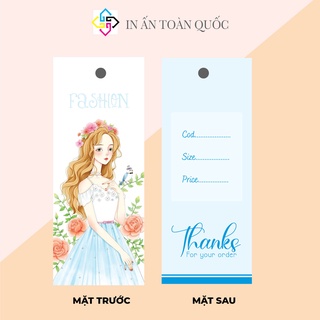 Mác quần áo, tag giấy (combo 100 chiếc)