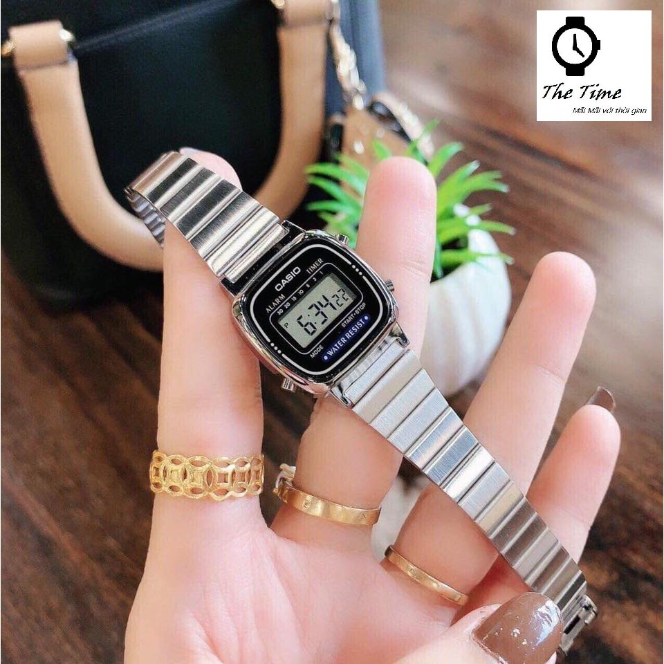 ( Sẵn 7 màu ) ĐỒNG HỒ NỮ CHÍNH HÃNG CASIO LA670WA-7DF Kích thước của vỏ : 30,3 ×24,6 ×7,3 mm. 3atm | BigBuy360 - bigbuy360.vn