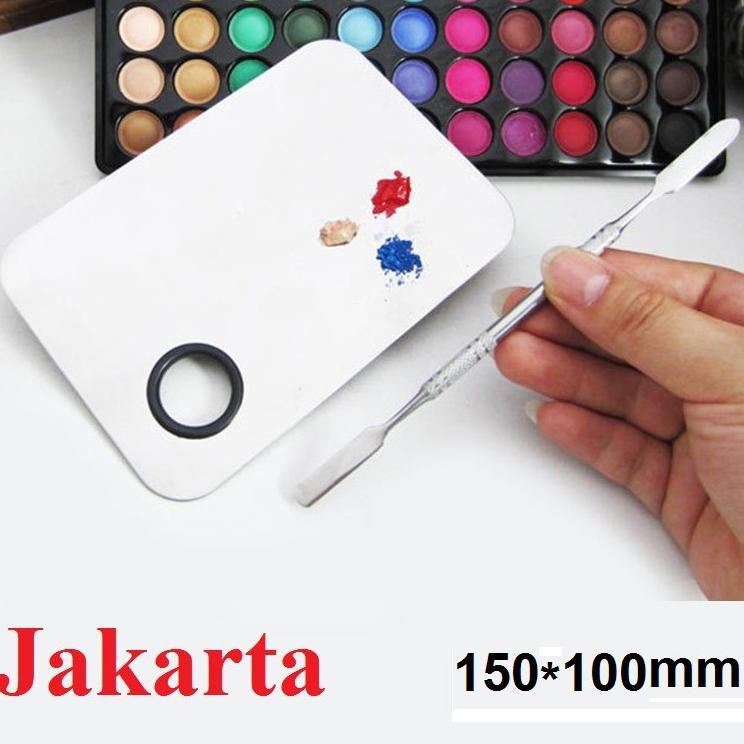 Bảng Trộn Màu Trang Điểm Bằng Thép Không Gỉ Tiện Dụng | BigBuy360 - bigbuy360.vn