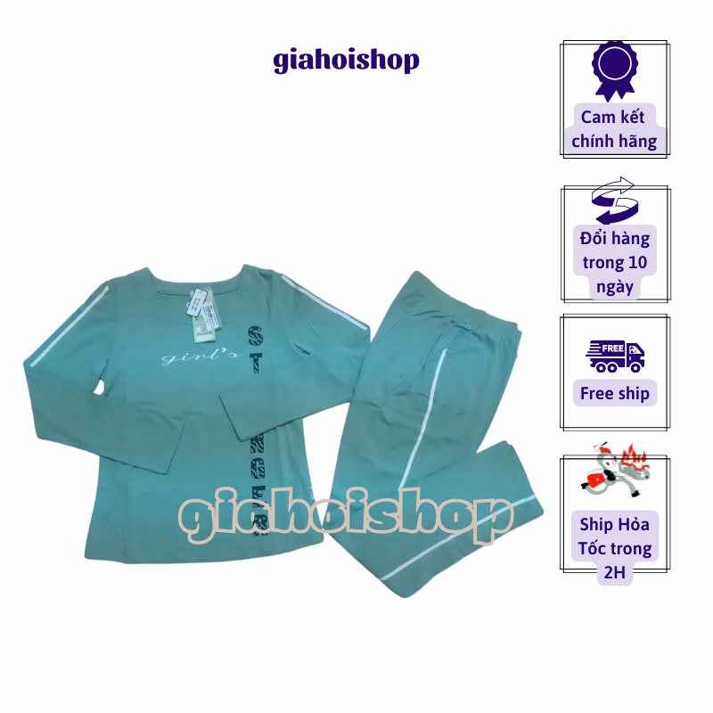 Bộ đò nữ, Bộ mặc nhà thu đông Gia Hồi mẫu thể thao Gstronger