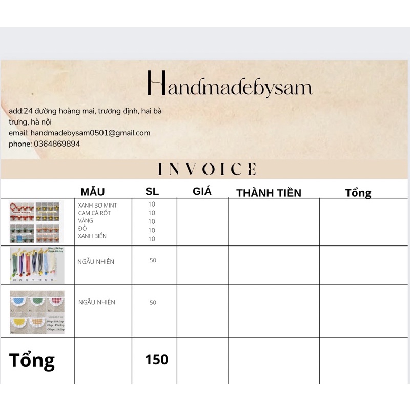 combo khách sỉ
