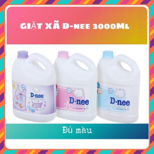 [Chính Hãng]  Chính hãng có tem Đại Thịnh - Nước giặt quần áo em bé Dnee 3000ml