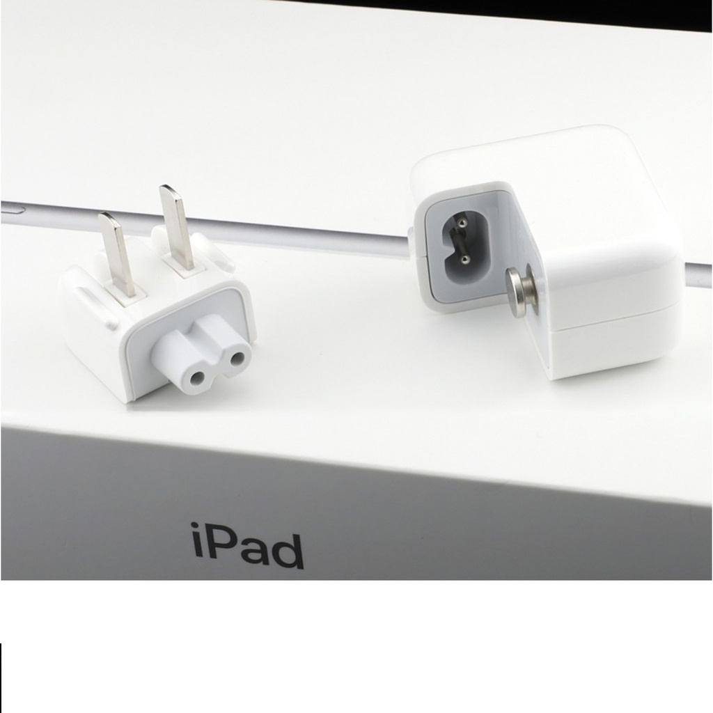 Đầu cắm sạc điện 2 chấu gấp gọn cho iPad, Macbook, Macbook ProPro, Macbook 12, Macbook Air -dc4439