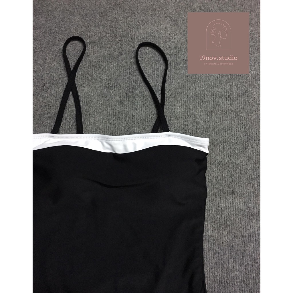 [ẢNH THẬT_SẴN] Bikini đồ bơi nữ 1 mảnh liền thân 2 dây Chanel | BigBuy360 - bigbuy360.vn