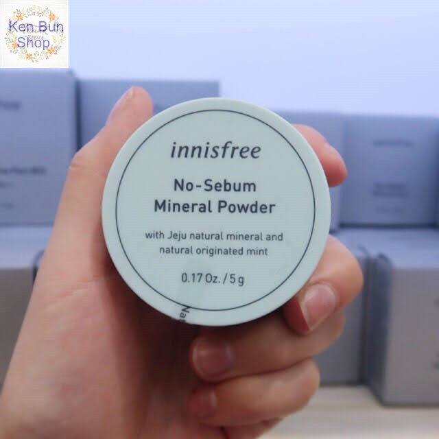 Phấn Phủ Bột Kiềm Dầu Innisfree No Sebum Mineral Powder 5G [ Hàng Chuẩn ]