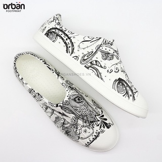 GIẦY NHỰA ĐI MƯA SIÊU NHẸ SIÊU ÊM ỦBAN- GIÀY IN HOẠ TIẾT- GIÀY NHỰA - GIÀY LỖ