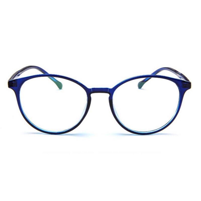 Kính giả cận màu trong suốt gọng tròn UV400 thời trang vintage cho cả nam và nữ | BigBuy360 - bigbuy360.vn