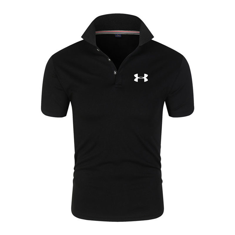 UNDER ARMOUR áo polo Ngắn Tay Phong Cách Hàn Quốc Năng Động Dành Cho Nam