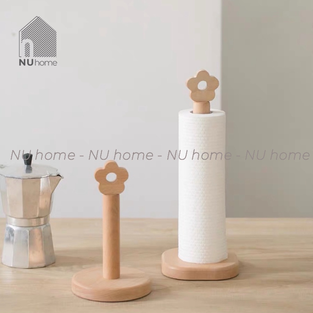 nuhome.vn | Cây để giấy - Niro, cây để giấy cuộn bằng gỗ được thiết kế đẹp mắt, sang trọng và tiện dụng