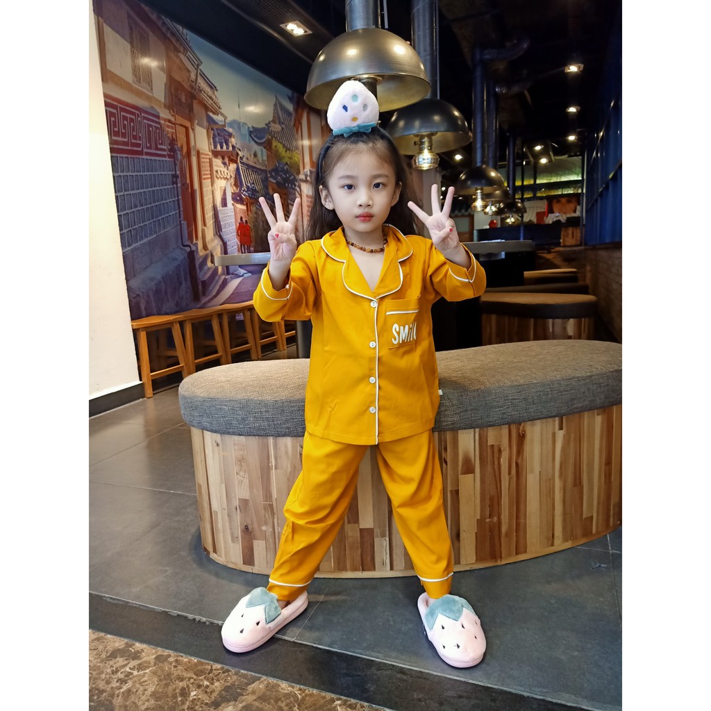 set bộ pijama cho bé , đồ bộ xinh cho bé gái từ 5 tuổi đến 14 tuổi M019