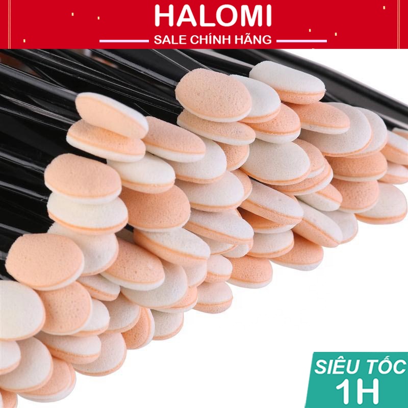Dụng cụ đánh mắt 2 đầu bông mềm dễ tán đều màu tiện dụng