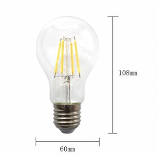 BÓNG ĐÈN LED 6W ĐUI E27 (Ánh sáng vàng 2800K) [ BẢO HÀNH 6 THÁNG]