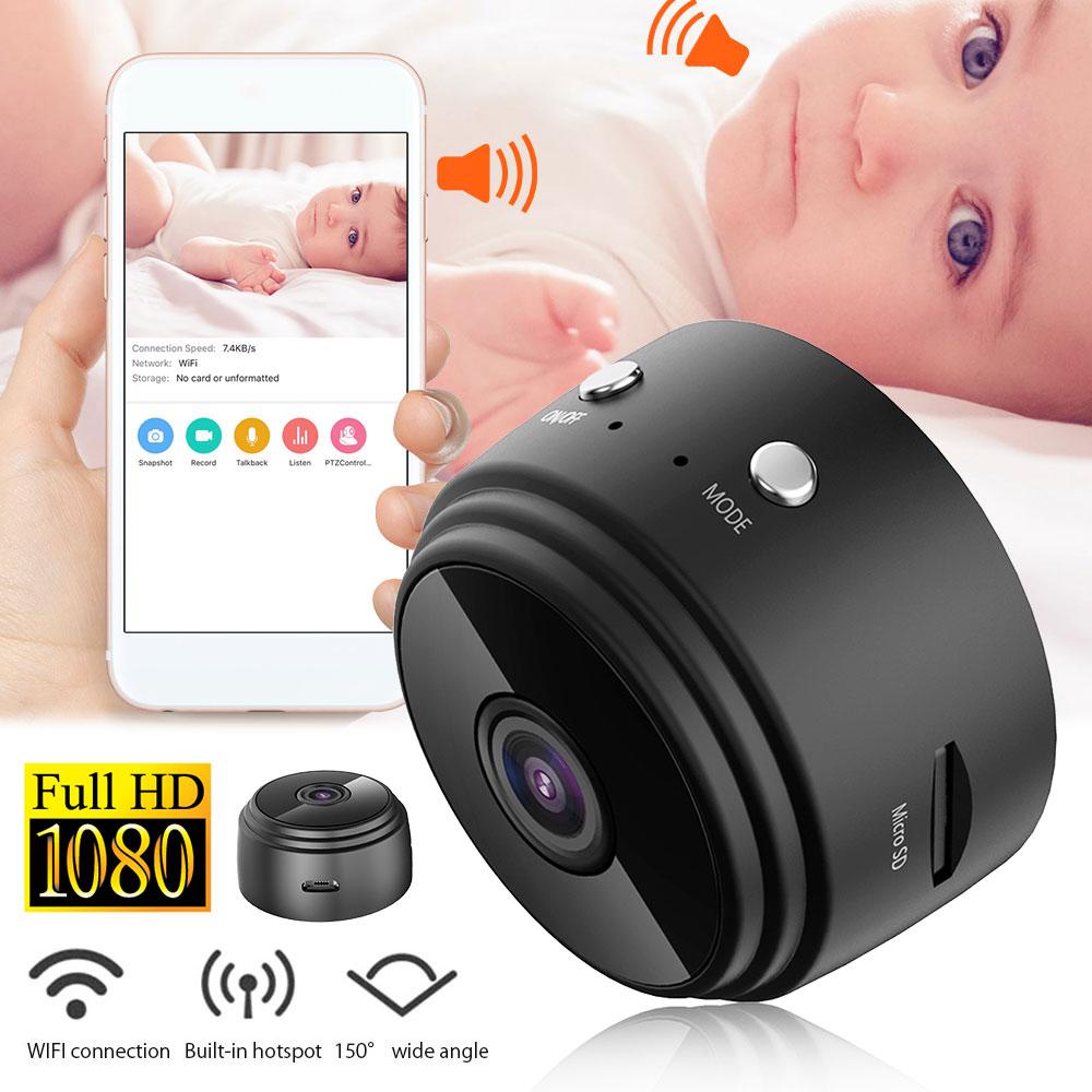 Camera Gián Điệp Không Dây Full Hd 1080p A9 Wifi Ip