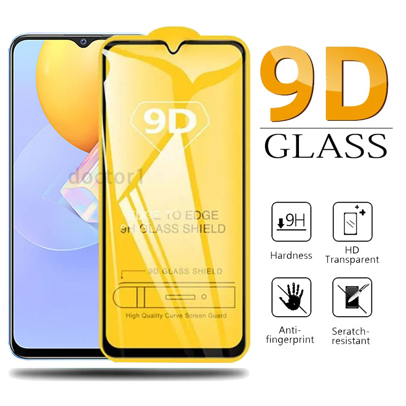 Kính cường lực 9D toàn diện cho VIVO Y53s Y72 5G Y31 X50 Y12 Y15 Y17 Y30 Y95 Y91i Y91 Y91c Y81 Y81i Y71 Y53 X21 V11i V11 Y85 V9 V7 Plus