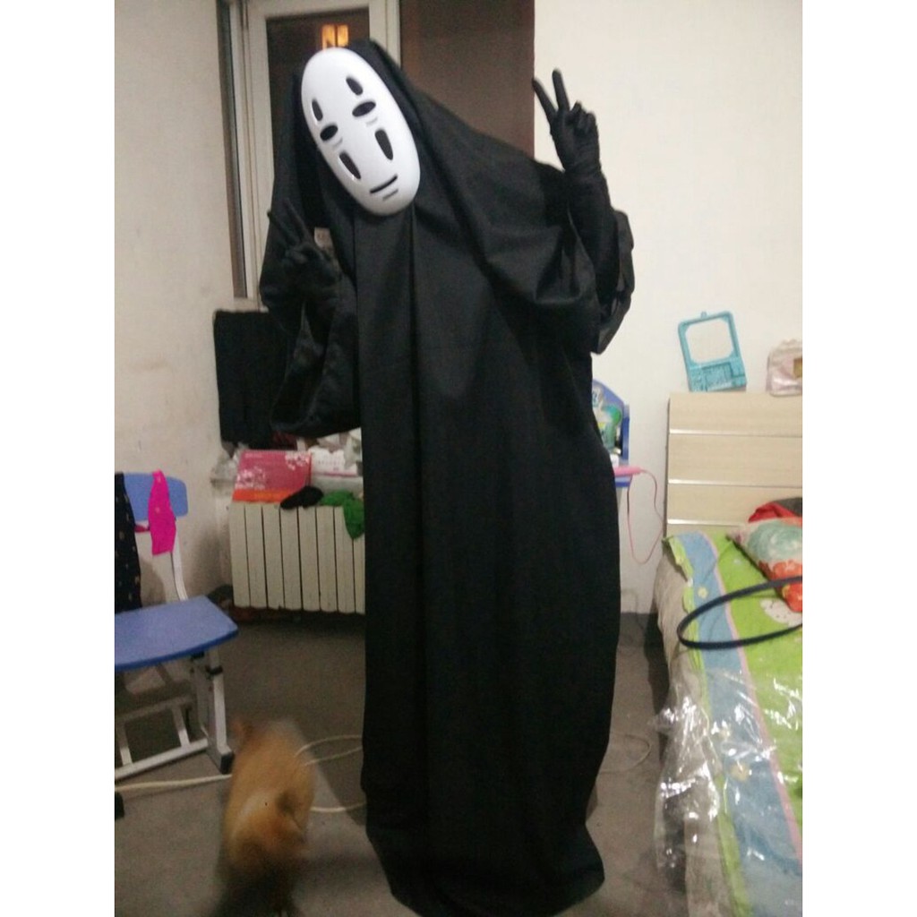 giá rẻ Full Set Vô Diện - Cosplay Vô Diện - set bộ hóa trang vô diện haloween mã VFDR54