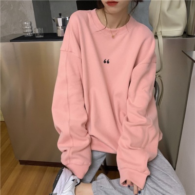 Áo Khoác Hoodie Mỏng Dáng Rộng Kiểu Hàn Quốc Thời Trang Xuân Thu Cho Nữ