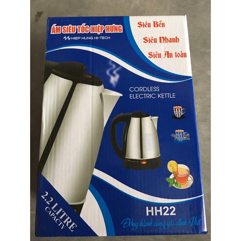 Ấm siêu tốc Hiệp Hưng 2,2L