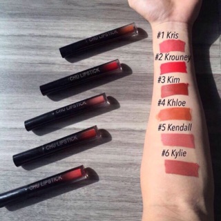 Follow 6/8 Son kem lỳ Chu Lipstick Chính hãng kèm son dưỡng