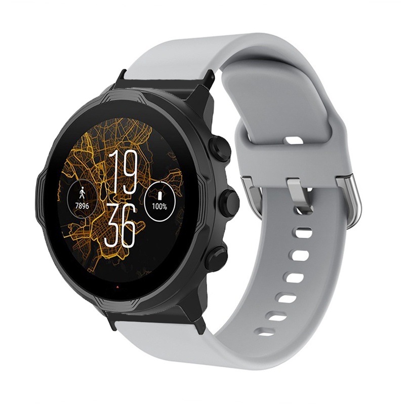 Dây Đeo Silicon Chống Thấm Nước Và Mồ Hôi Thay Thế Cho Đồng Hồ Thể Thao Suunto9 / Suunto7 / D5i
