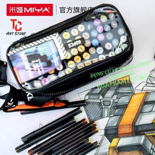 Bộ 60/80 Màu Marker Cao Cấp MIYA ( Professional hand-painted marker)