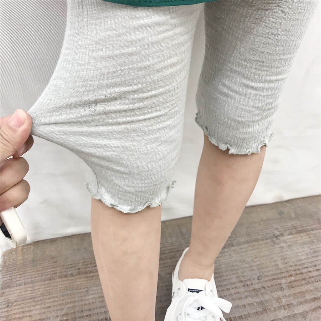 Quần legging bé gái 6m-3 tuổi vải đũi tơ nhiều màu. Quần hè cho bé nhẹ thoáng mát