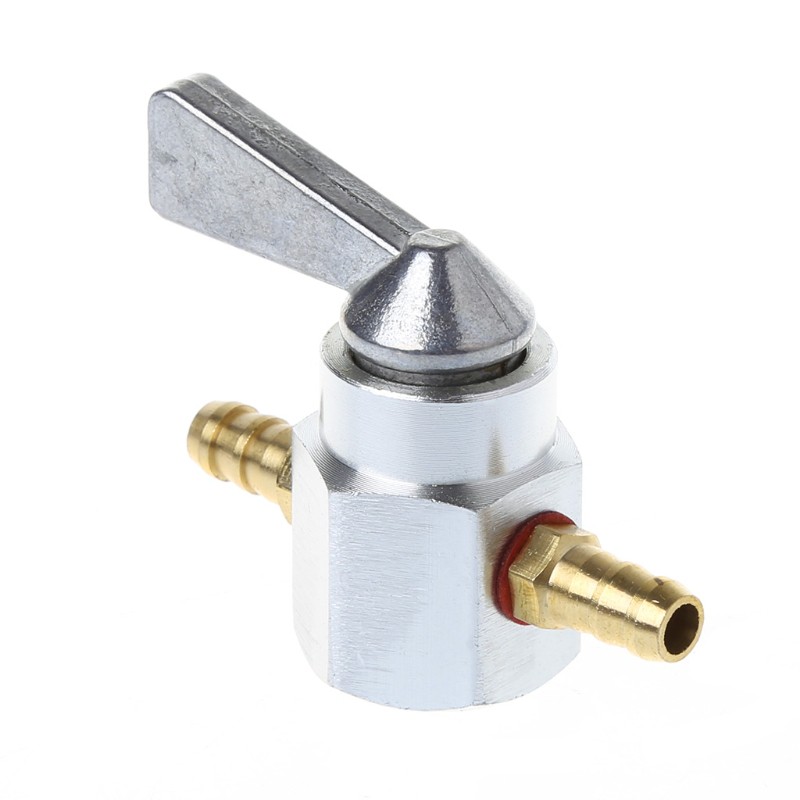 chin Universal 6mm In-Line Petrol / Fuel Tap Motorcycle On-OFF Petcock Fuel Switch