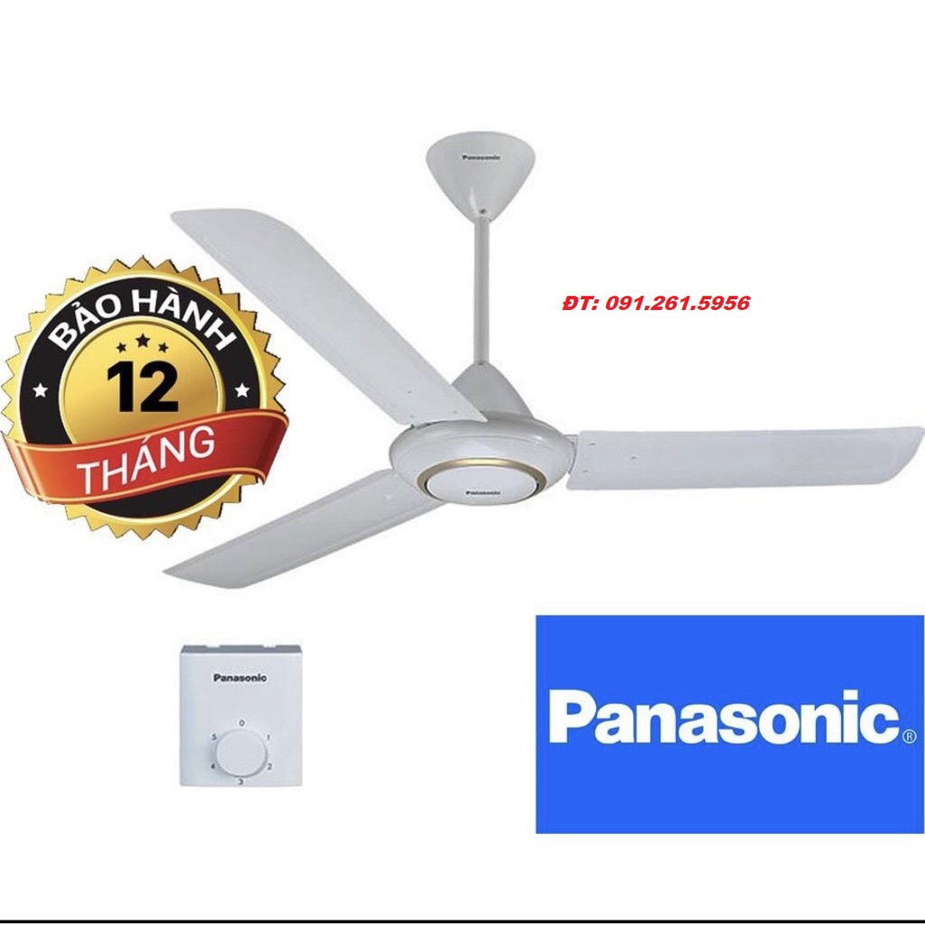 [CHÍNH HÃNG] Quạt trần Panasonic F-60MZ 3 cánh, hộp số