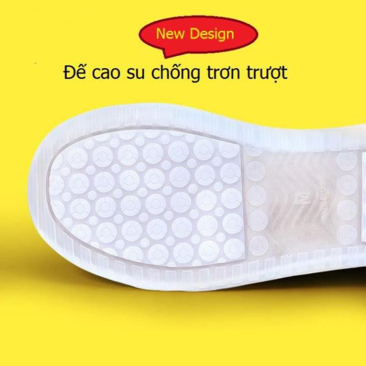 Bọc giày đi mưa cổ cao – Bản mới dày hơn, đế mới chống trơn trượt