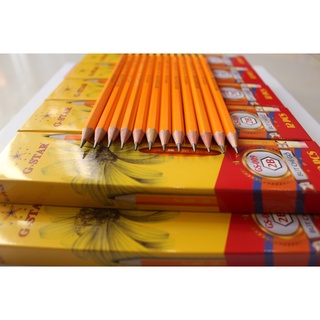 Hộp Bút Chì Gỗ 2B Gstar (12 cây)
