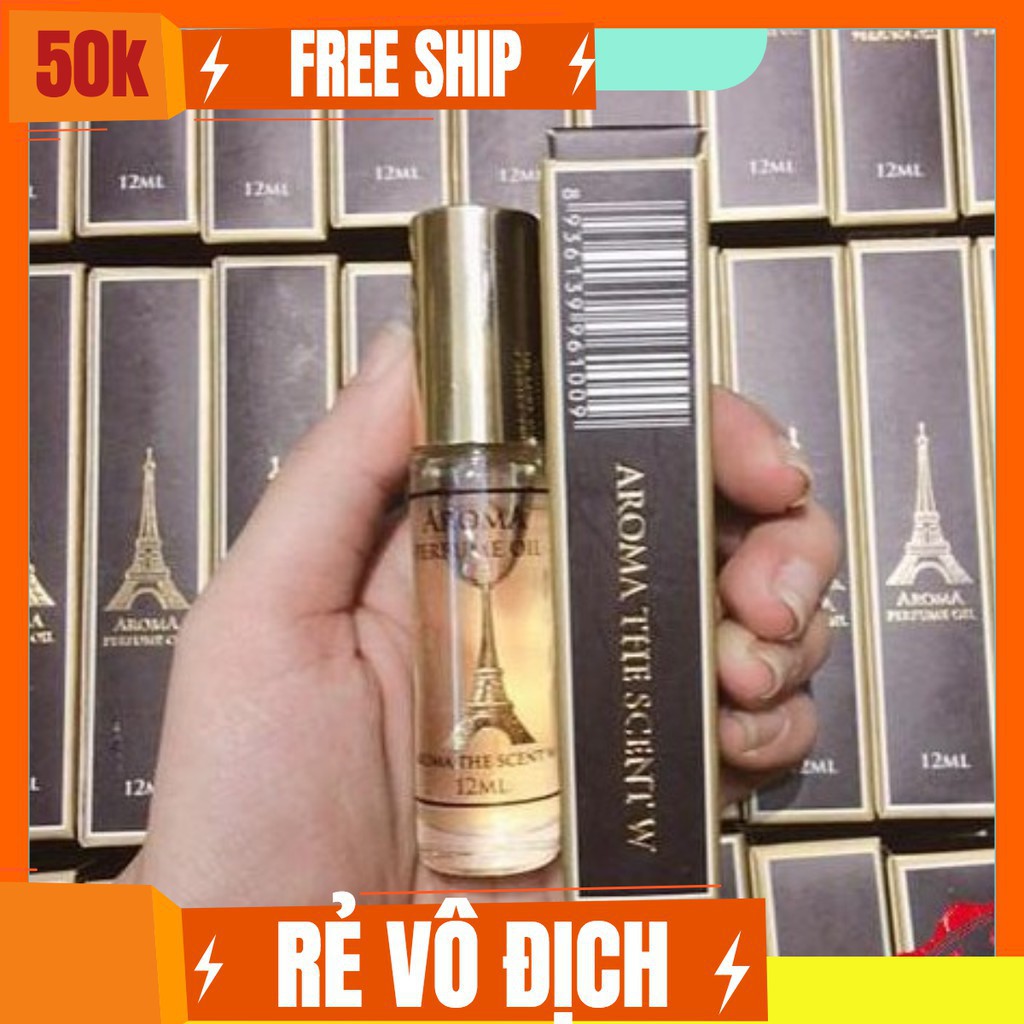 HUGO BOSS THE SCENT FOR WOMAN nước hoa mini 12ml dạng lăn - THE SCENT W