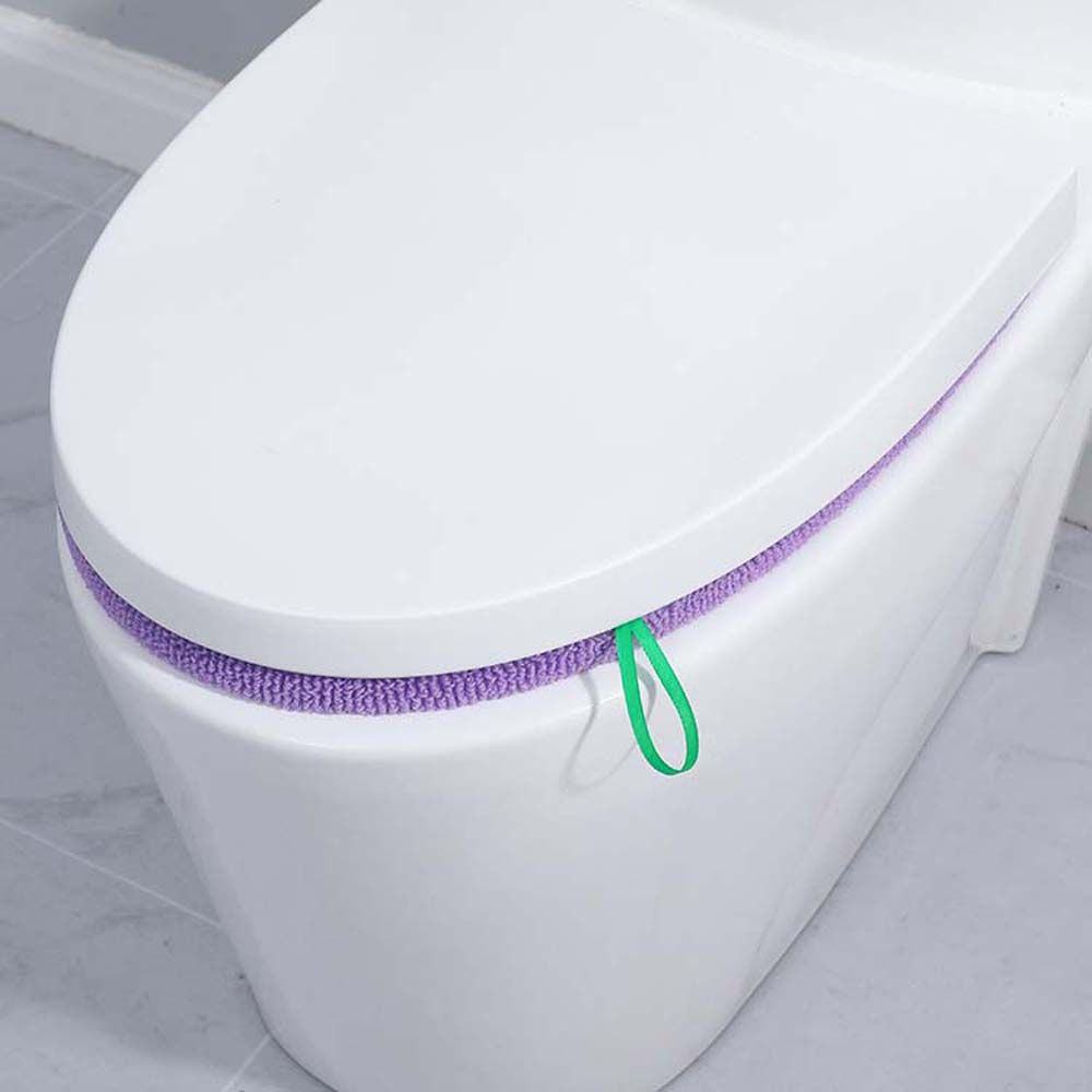 Tấm lót bồn cầu bằng vải bông mềm mại ấm áp nhiều màu tùy chọn cao cấp