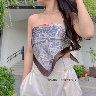 Khăn lụa làm áo