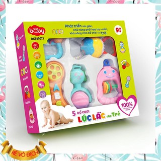 Combo: 5 Đồ Chơi Lúc Lắc Cho Trẻ DK580013